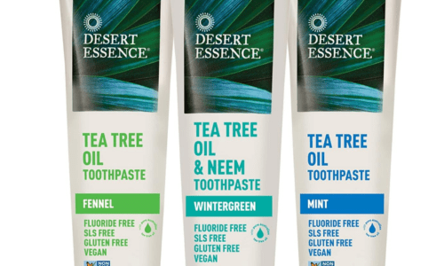 Desert Essence's Tea Tree Oil & Neem Toothpaste