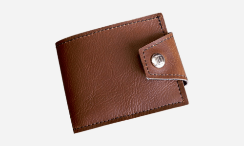 Couch vegan leather wallet